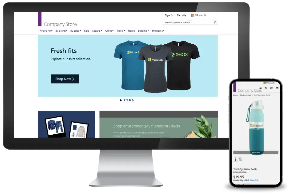 Example estore