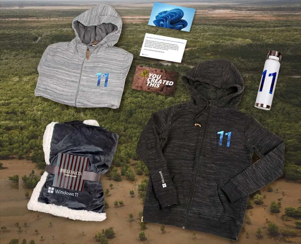Windows 11 Launch Campaign products for employees